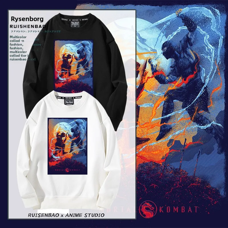 

Постер с изображением игры Real Fighter Game, игровая футболка с принтом Absolutely Zero Deee Break, мужская толстовка с круглым вырезом и подкладкой из флиса для весны, осени и зимы.