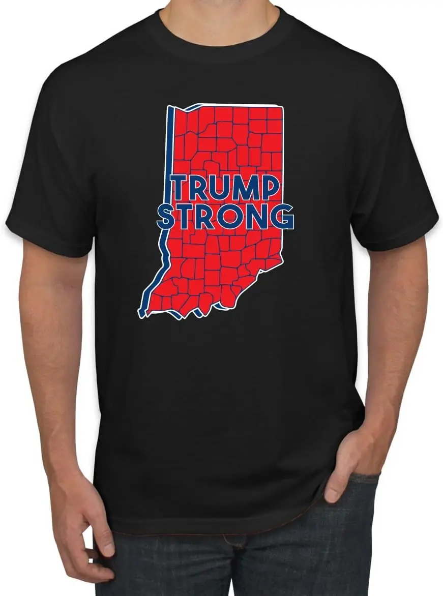 Trump Strong Take Back America Indiana Pride Political Shirt