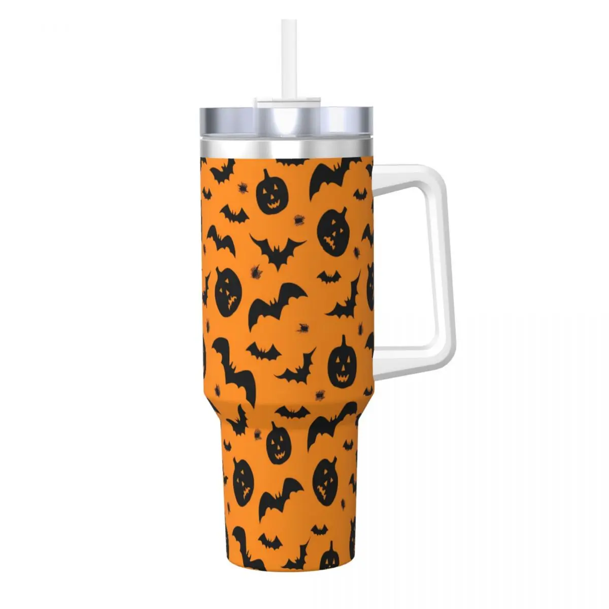 

Halloween Theme Tumbler Cold and Hot Water Bottle Portable Stainless Steel Thermal Cups Design Travel Mugs Cup