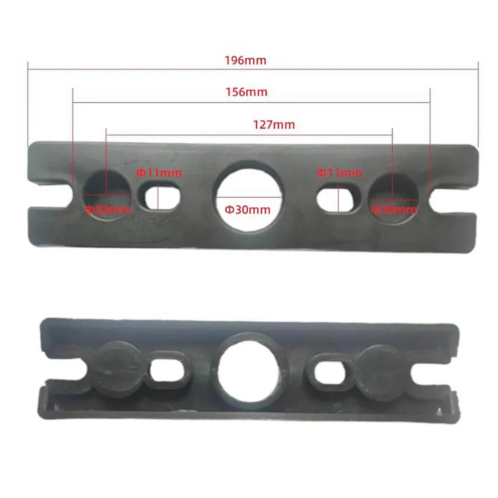 30mm Diameter Weight Stack Bracket for Guide Rods for Fitness Machines for Exercise Training for Home Gym Plastic