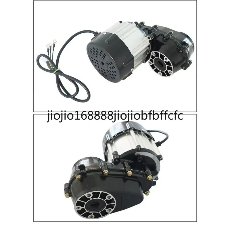 Suitable for trolley rear axle 1000w tooth bag assembly external helical 9 gear DC brushless differential motor