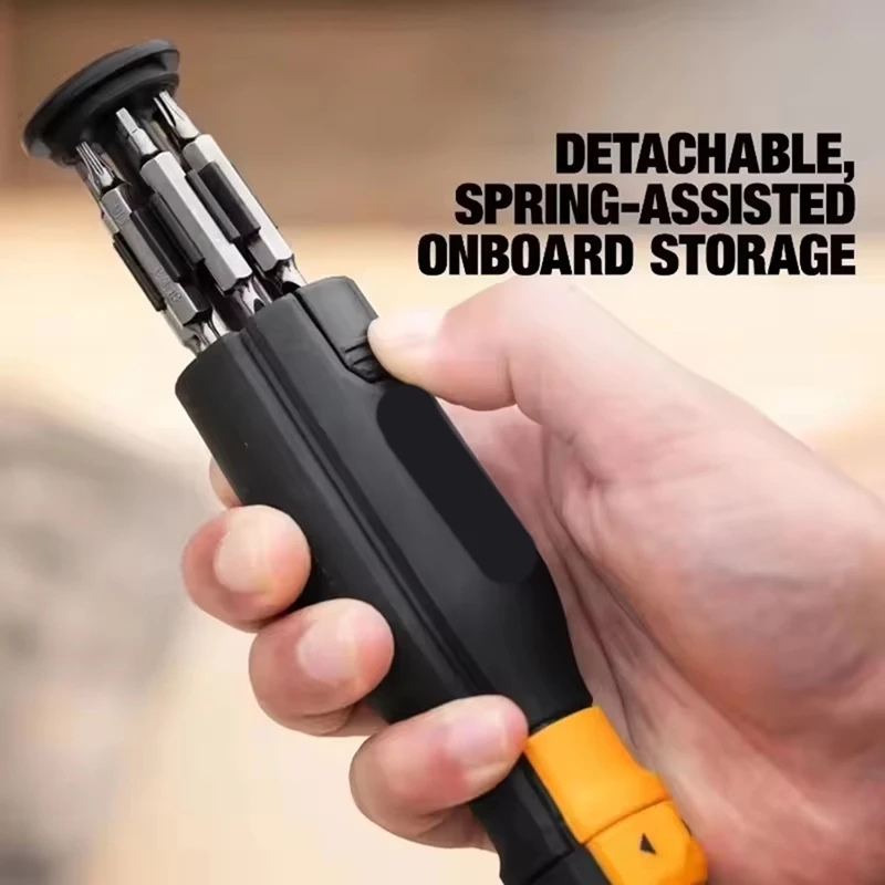 

TB-H5-MR-11 7/14-битная отвертка с храповым механизмом Ручные инструменты из стали S2 Продаются отдельно Ручные инструменты Дефект [33A HomePro]