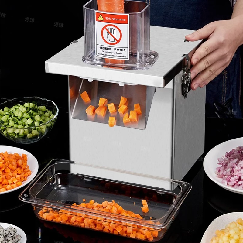 Machine à découper les légumes en acier inoxydable, radis multifonctionnel, affiliation de pommes de terre, petite cantine Sl479, commerciale