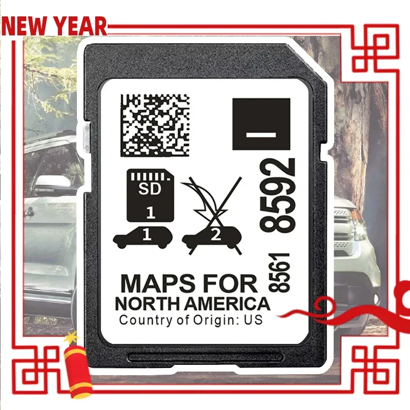 

Navigation SD Card North America Maps 8561-8592 Free Shipping Newest Sat Nav for Buick Cadillac Chevrolet GMC Car 2023