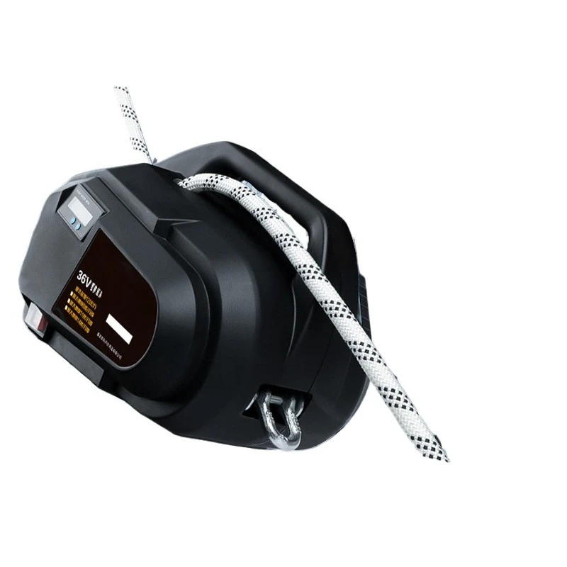 

Electric rope climbing machine rechargeable remote control lithium battery hoist