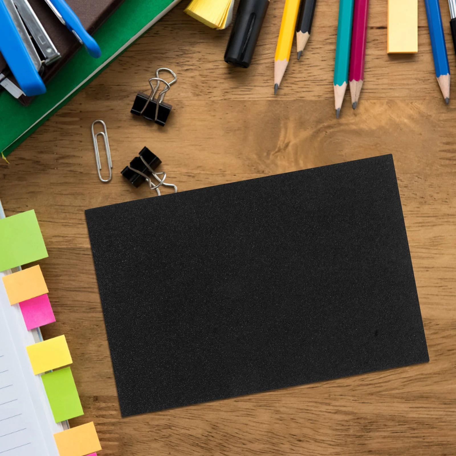 

10pcs Craft Glitter Sheets Black Glitter Non-Adhesive Diy Sponge Sheets Card DIY Decorative Diy Sponge Papers Papers