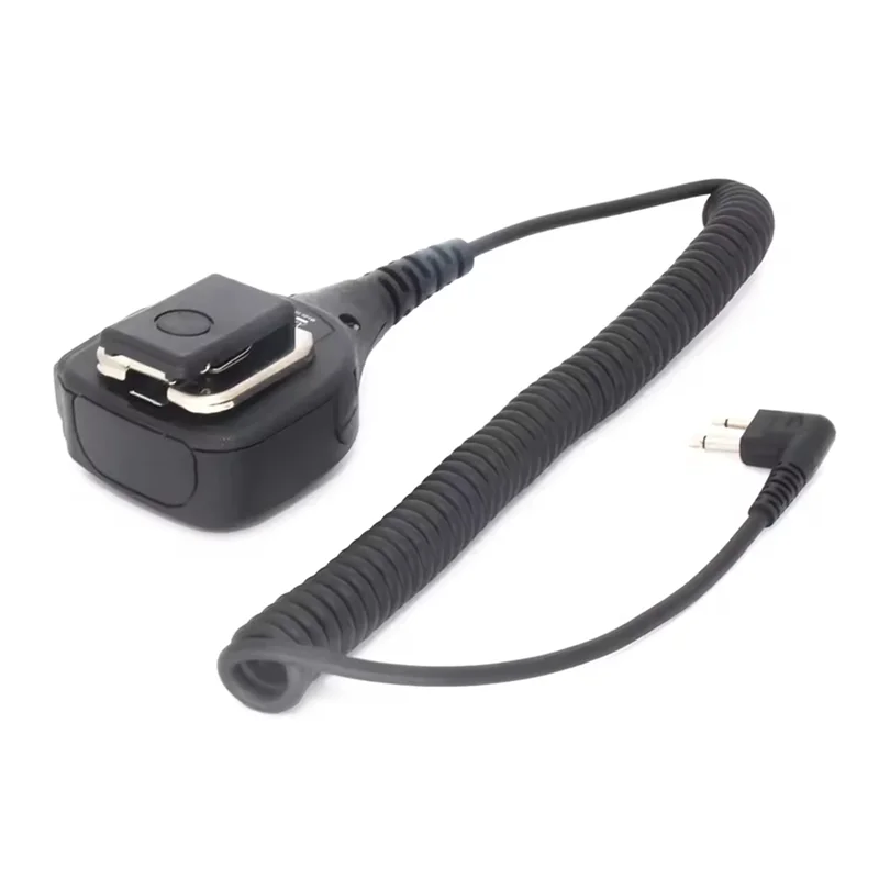 A98E-PMMN4013A 2-Pin PTT Microphone Remote Speaker Microphone Two Way Radio Shoulder Walkie Talkie Accessories For Motorola