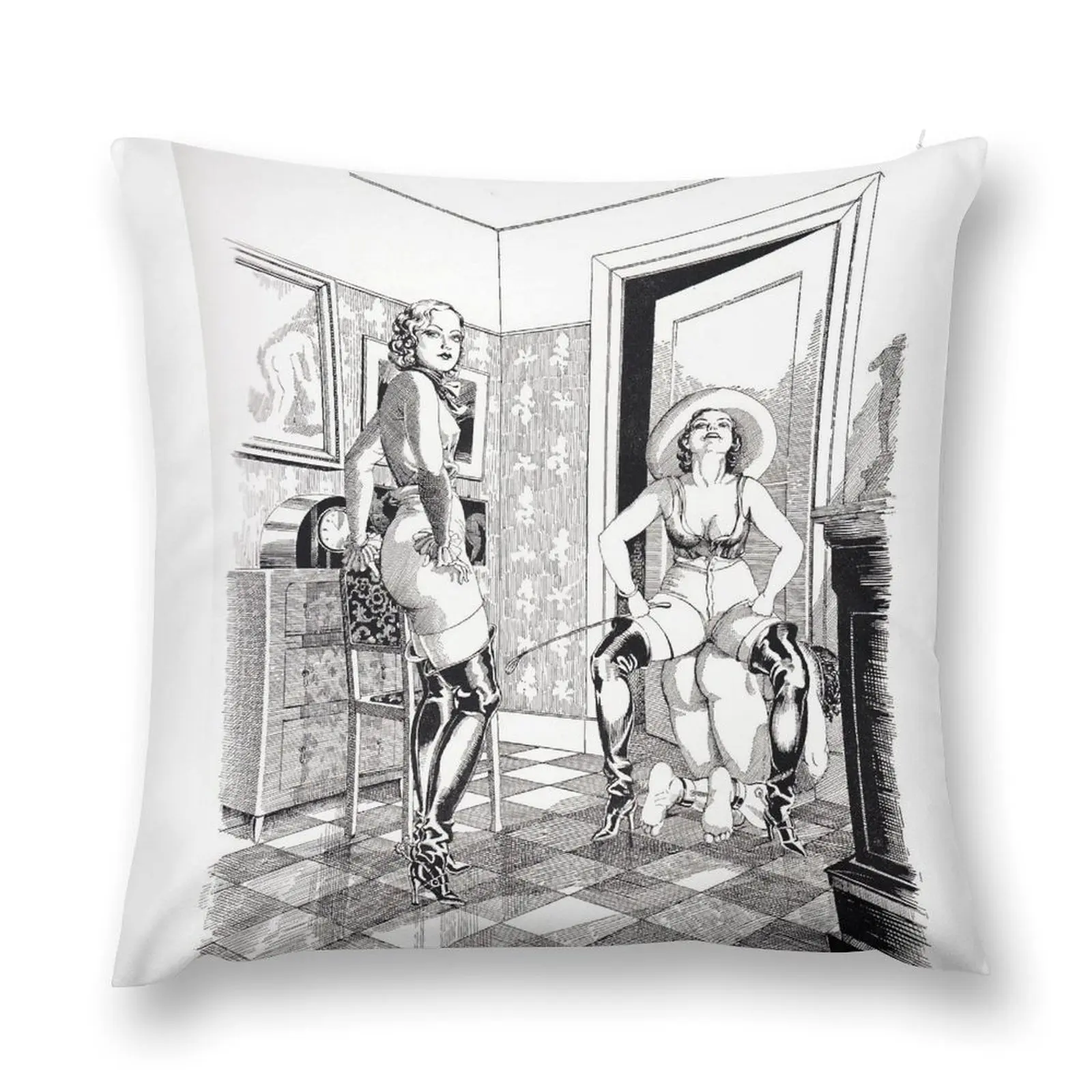 BDSM Female Domination Fetish Throw Pillow Decorative pillowcase Pillow Covers Decorative Sofa Cushion autumn pillowcase pillow