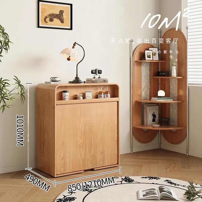Modern simple invisible bed, wardrobe integrated balcony folding bed, small  multi-functional retractable bed can be pulled out
