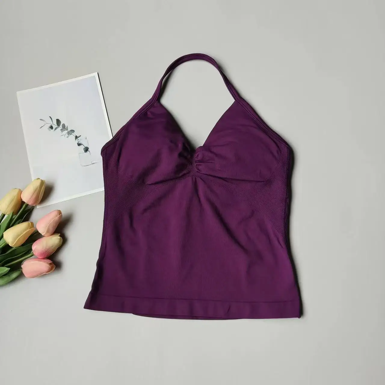 All-in-One Sport-BH-Kollektion: Hochintensiver, professioneller, stoßfester Lauf-BH, Yoga-Fitness-BH, Sommerkleidung – Detail 32