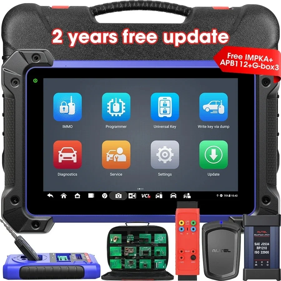 Picture 6: IM608pro II Automotive Locksmith Auto Key Programmer Car Obd2 Programming Machine Diagnostic Scanner Tool All Keys Lost