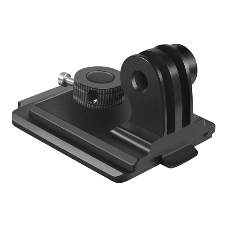 L4MDヘルメットマウントベースは、アクションカメラ用のネジナットアダプター付きブラケットを固定します