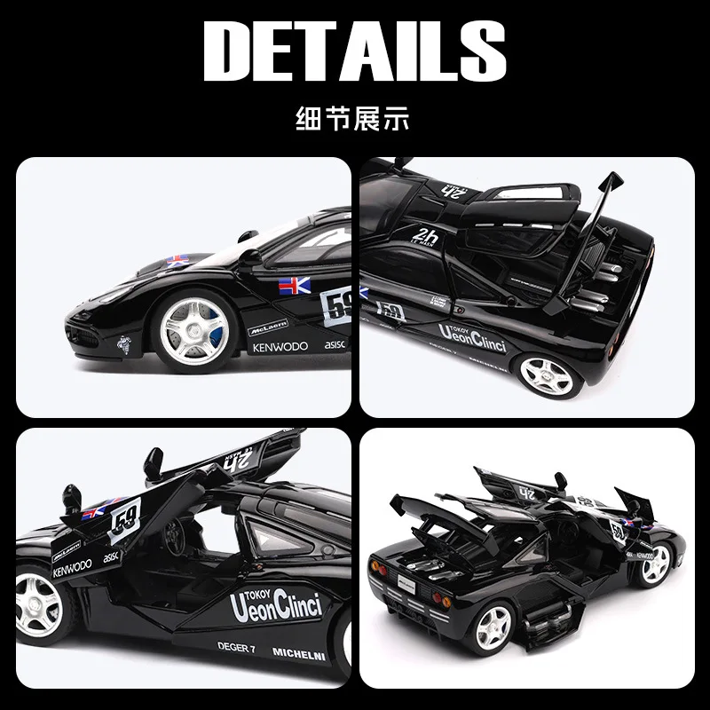 1:32 F1 Le Mans Champion Super Racing Car Simulation Modell Diecast Metall Miniatur Voiture Spielzeug Fahrzeug Kinder Junge Home Decor