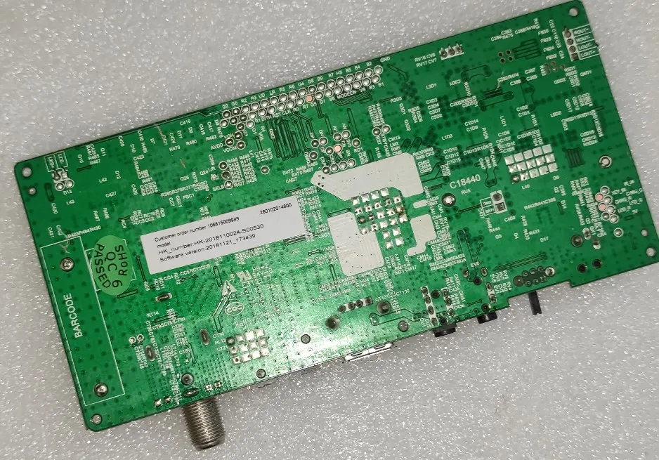 Hk. t.cs5531e05 12v display drive board funciona bien