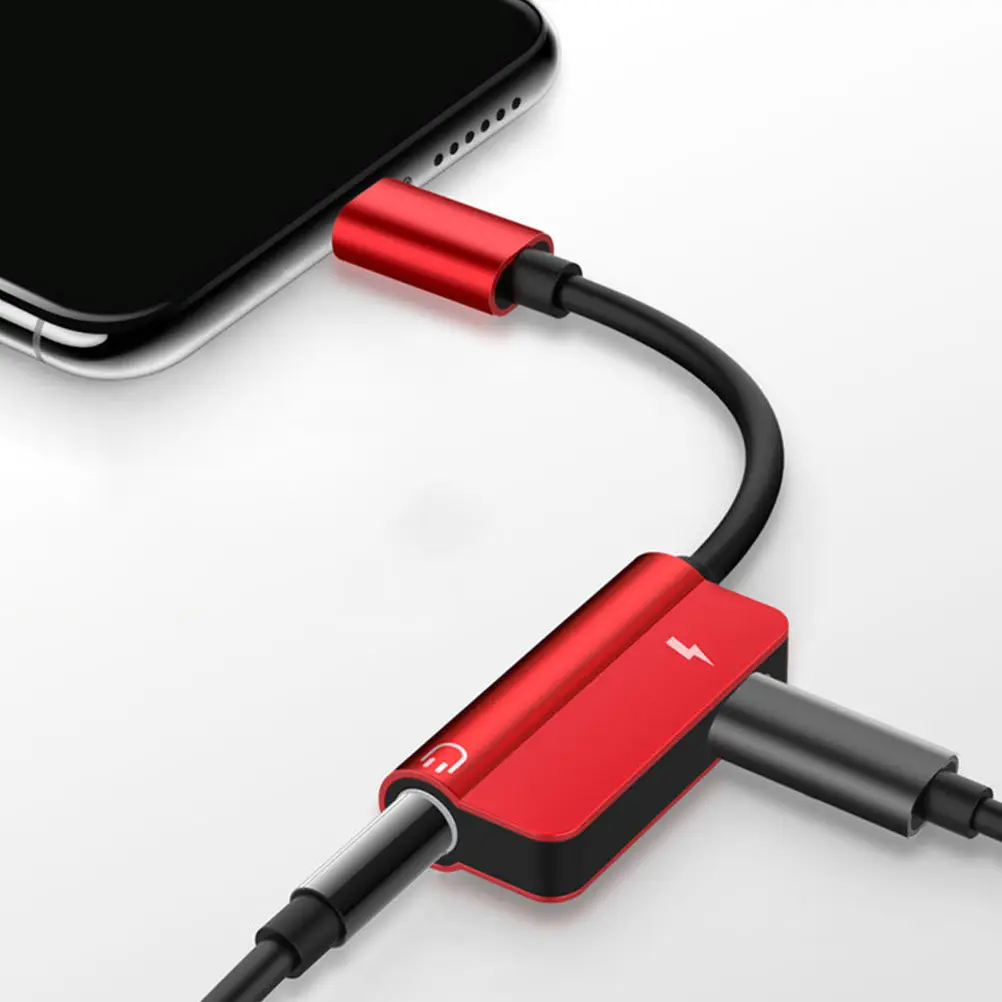 

Alloy Type-C to 3.5mm Headphone Adapter 2-in-1 Portable Compact Converter for Universal Mobile Phones Business Travel Use
