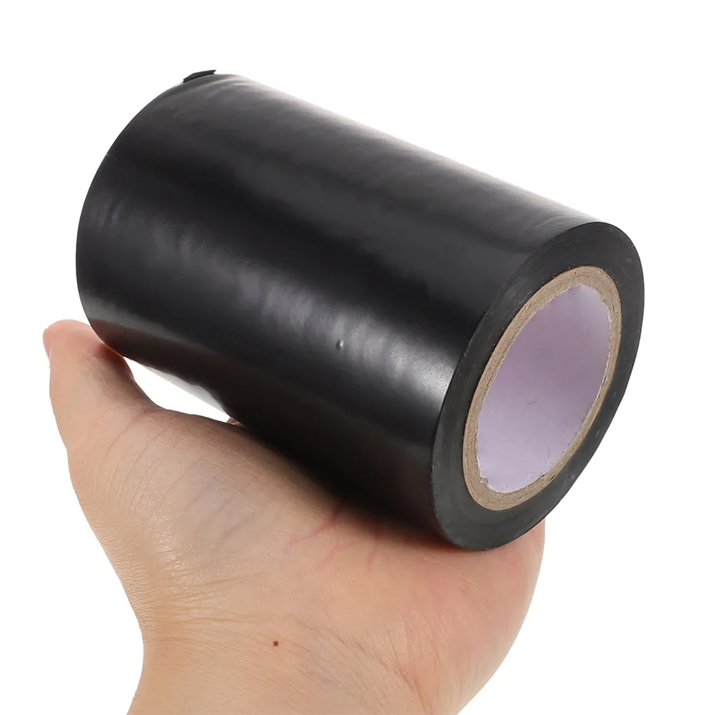 1 Roll 20 Meter Black Electric Tape Heavy Duty Weather Resistant Abrasion Proof Insulation Tape for Wiring Hose Repair Jobs