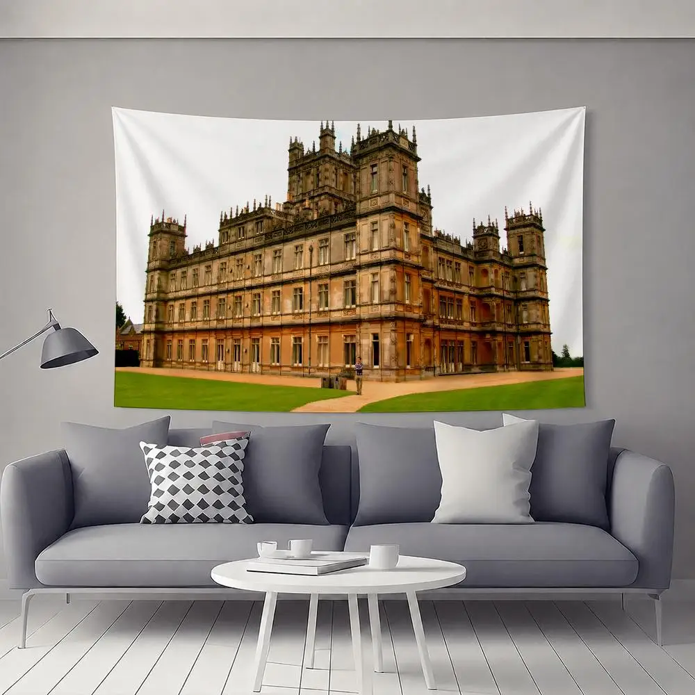 Downton Abbey Moive Tapestry Tapestry Flat Polyester Wall Hanging, Cozy Kids Bedside Decor Healing Home Accent Gift Wall Art