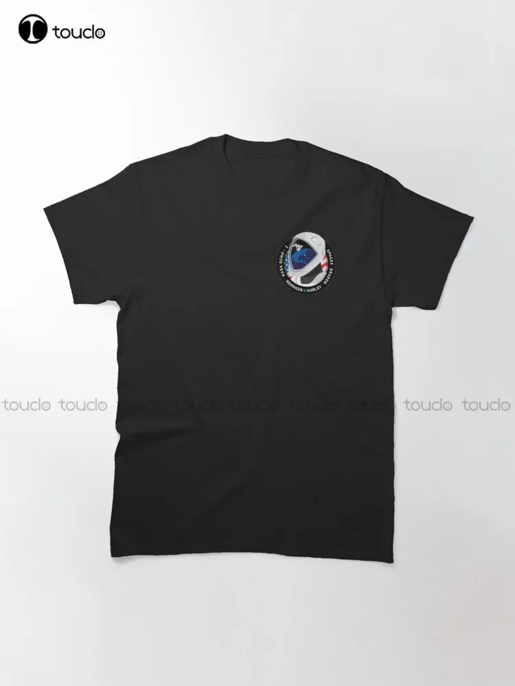 Spacex Crew Drachen Trend T-Shirt Weiß T Shirts Für Frauen T T Shirts Digitaldruck Harajuku Streetwear Xs-5Xl Cartoon