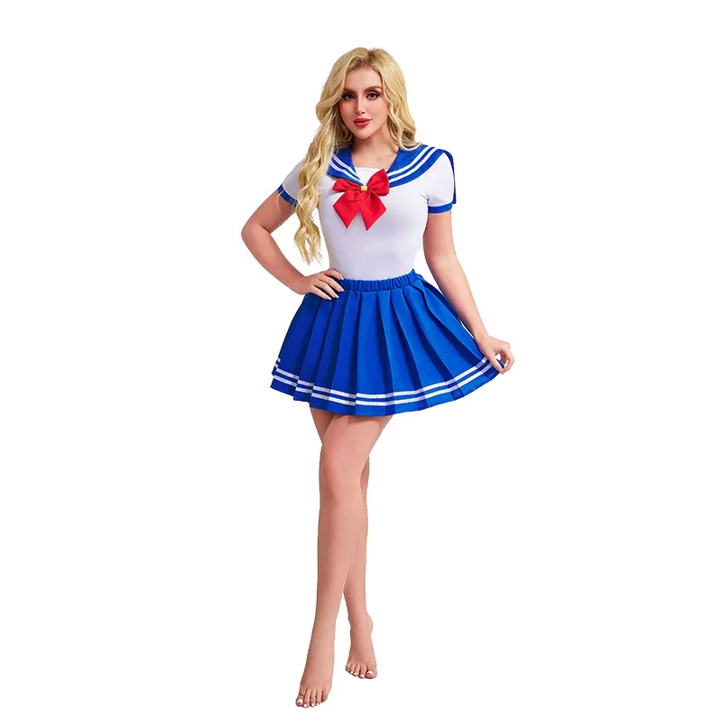 

Tsukino Skirt Usagi Cosplay Girls Sailor Dress Uniforms Girls Halloween Anime Cosplay Party Clothes