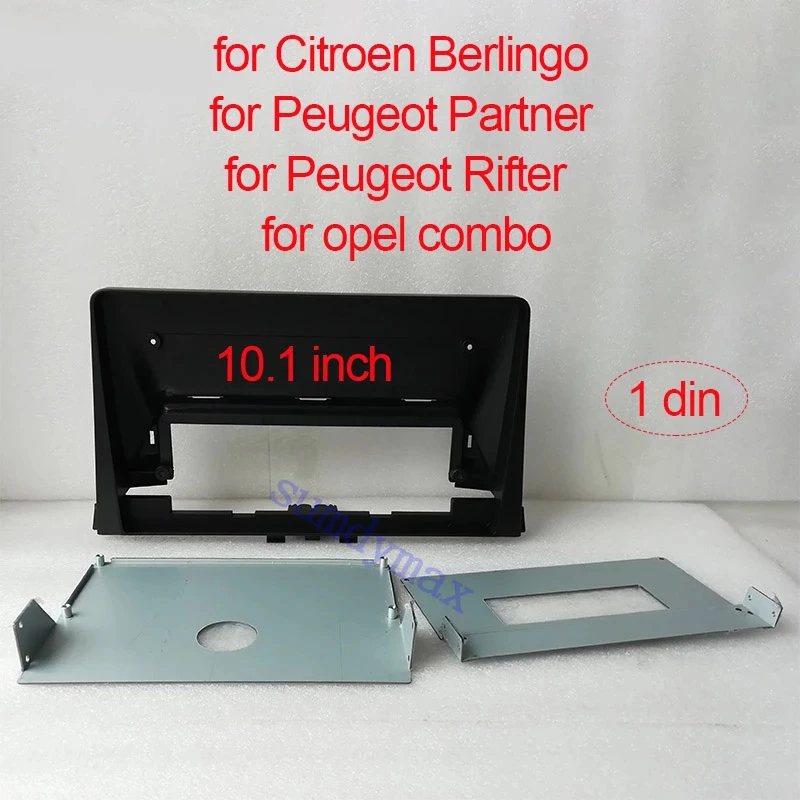 2Din android Car radio Frame Fascias Adapter For Citroen Berlingo 2019 Peugeot Partner Rifter 2020 car Radio Dask Kit Fascia