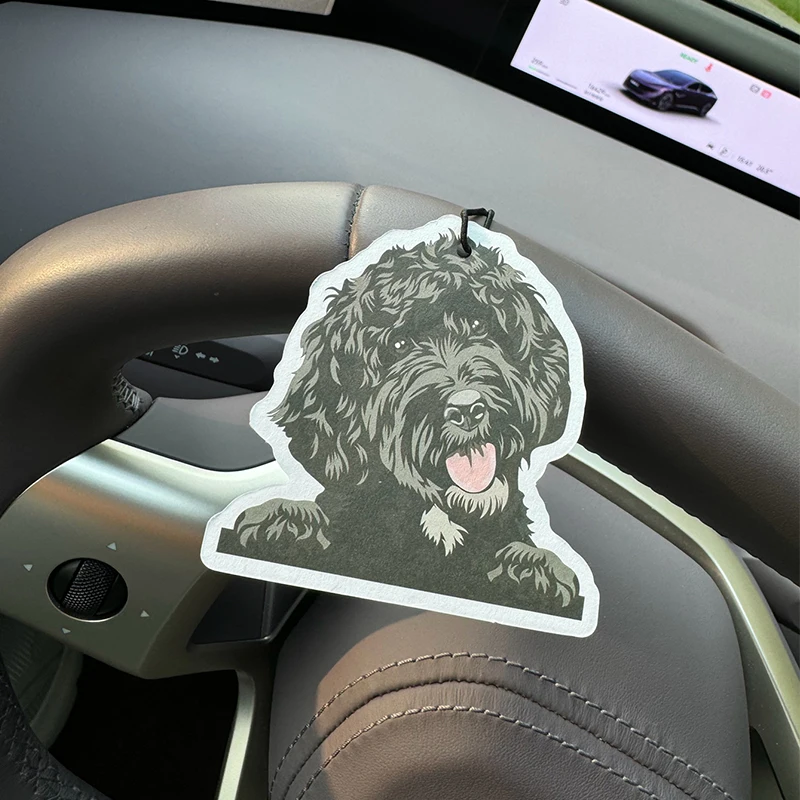 Labrador Intercontinental Hotel (Hotel Scent) Car Air Freshener |   Rearview Mirror Hanger & Dual-Purpose Air Vent Clip |   Natural Material Aromatherapy Tablets |   Long-Lasting Fragrance for 90 Days |   Alcohol-Free |   Not Afraid of Direct Exposure to the Sun |   Designed Specifically for Odor Removal in Cars, Closets, and Bathrooms. |   Cartoon Animation Graphics |   Unisex |   Luxury-Grade Fragrance |   The Same Ocean Fragrance Used in Five-Star Hotels