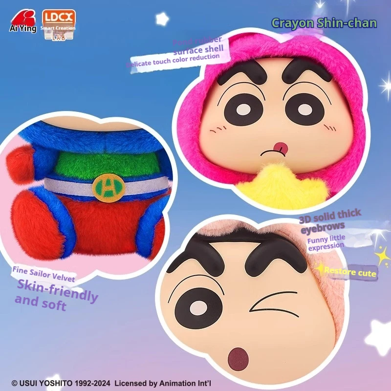 Authentieke Crayon Shin Chan-serie met meerdere stijlen om uit te kiezen, inclusief pluche schattige beeldjes en desktopornamenten