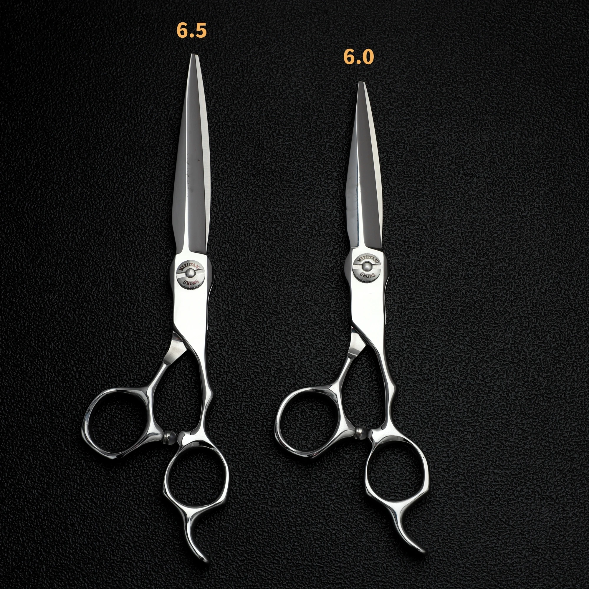 Professional barber  Scissors Colorful set Scissors for thin hair with 10%-70% volume removal 440C 6-6.5-7inch