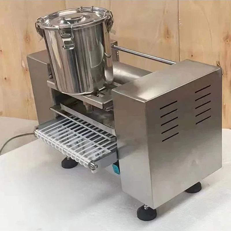 ماكينة صنع الكعك الصغيرة الأوتوماتيكية التجارية ألف طبقة ماكينة صنع كريب فطيرة ميل