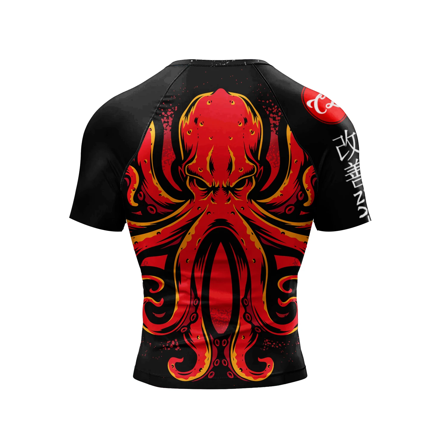 Cody Lundin t-shirt a compressione da uomo con stampa floreale con manica corta Bjj Rashguard Jiu Jitsu Fitness camicetta UV abbigliamento da uomo