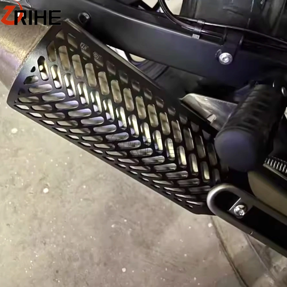 

Motorcycles Exhaust Pipe Heat Insulation Exhaust Pipe Anti scald Muffler Cover Guard For ZongShen Cyclone RA2 RE3 ZS400 ZS 400