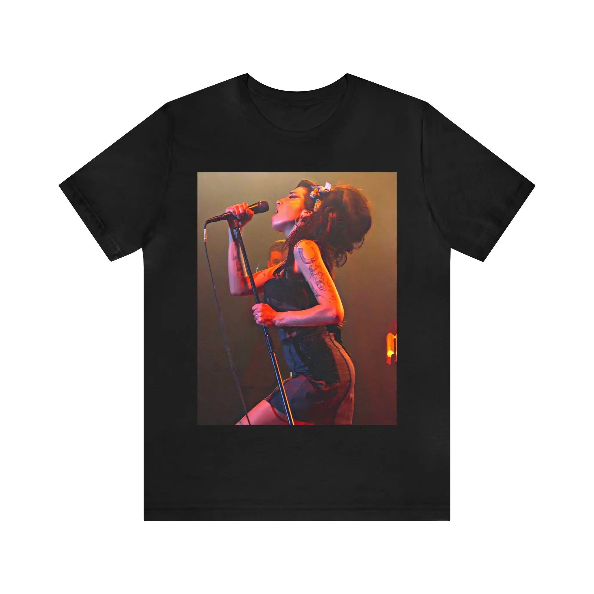 Amy Winehouse Vintage Retro T Shirt Style Bootleg 90s Inspired Aesthetic Photoshoot For Fan