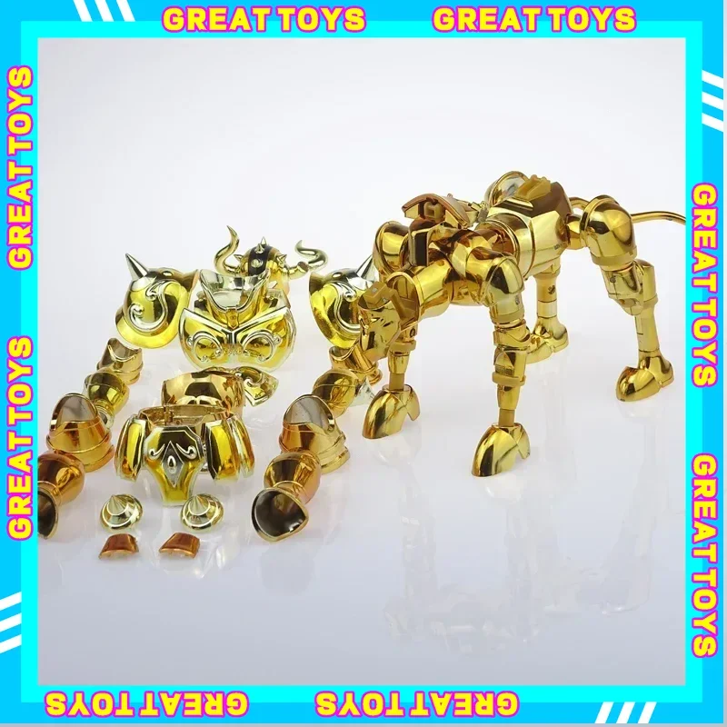 

In Stock CS Model Saint Seiya Myth Cloth EX Taurus Aldebaran Totem/Object Gold Knights of The Zodiac Action Figure Toys Gifts
