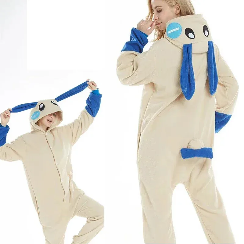 2025 Adults Cartoon Kigurumi Bulbasaur Onesie Cosplay Halloween costume Pajama New Year Gift Fu 002 Bear House Anime