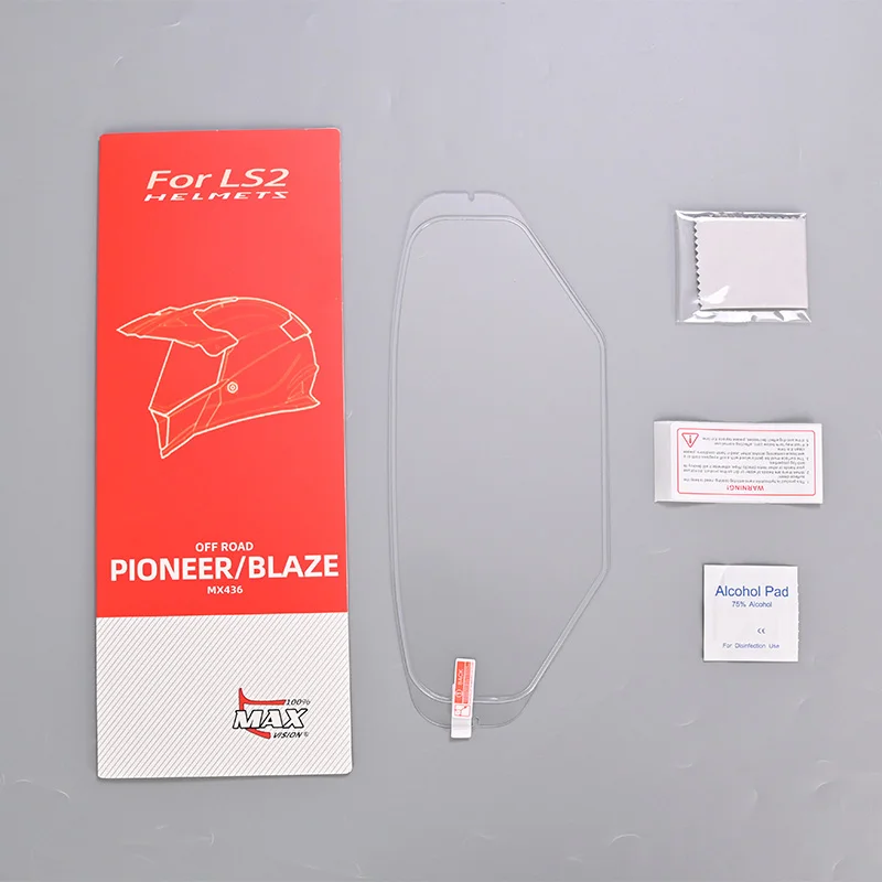 Anti Fog Film Fit for MX436 PIONEER Helmets EVO Anti Fog Sticker Motorcycle Helmet Accessories