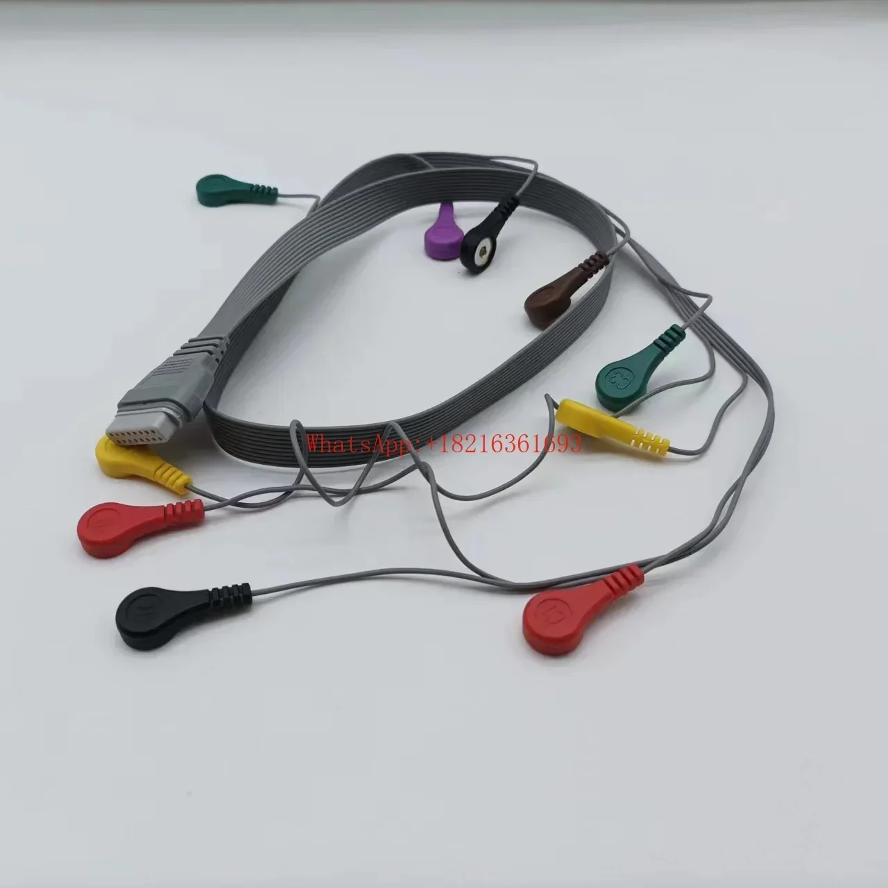 2026GOOD Dynamic ECG Lead Cable, 16 Pins, 10 Pieces, Accessory SE-2003SE-2012