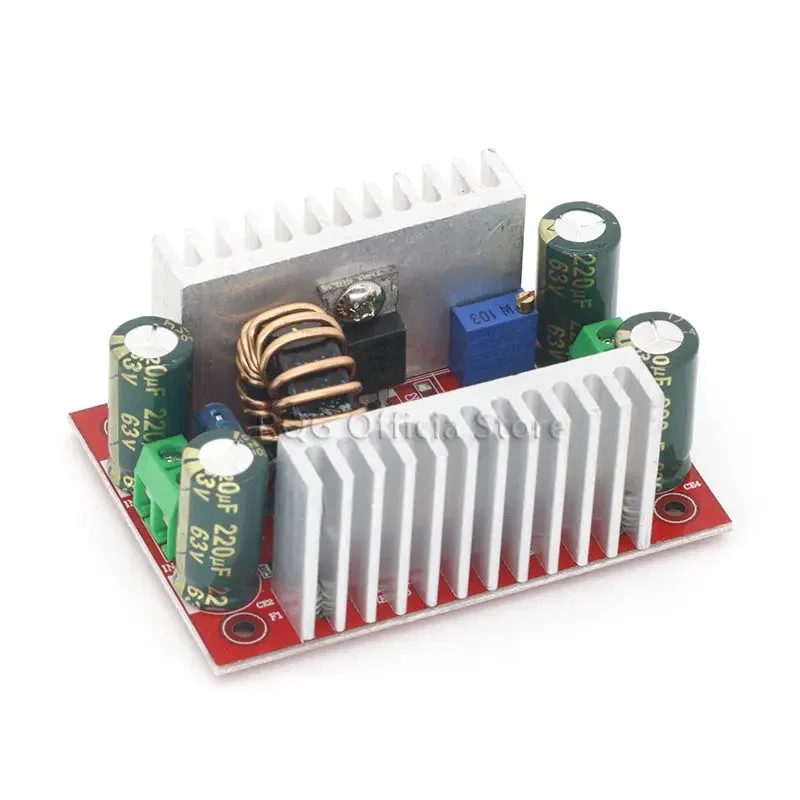 DC 400W 15A Step-up Boost Converter Constant Current Power Supply LED Driver 8.5-50V to 10-60V Voltage Charger Step Up Module