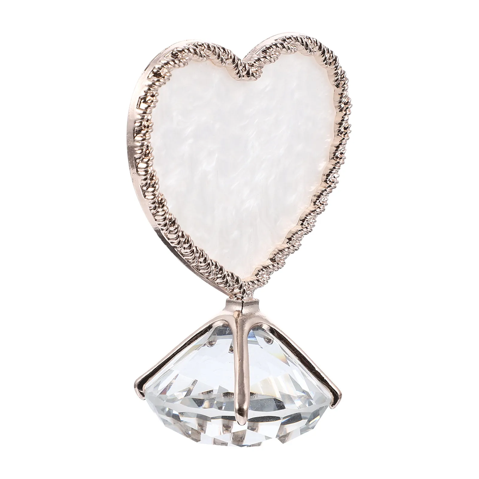 

Heart Shaped Nail Art Tray for Jewelry Earrings Display Nail Polish Mixing Plate Makeup Cosmetics Organizer Home Salon Gift