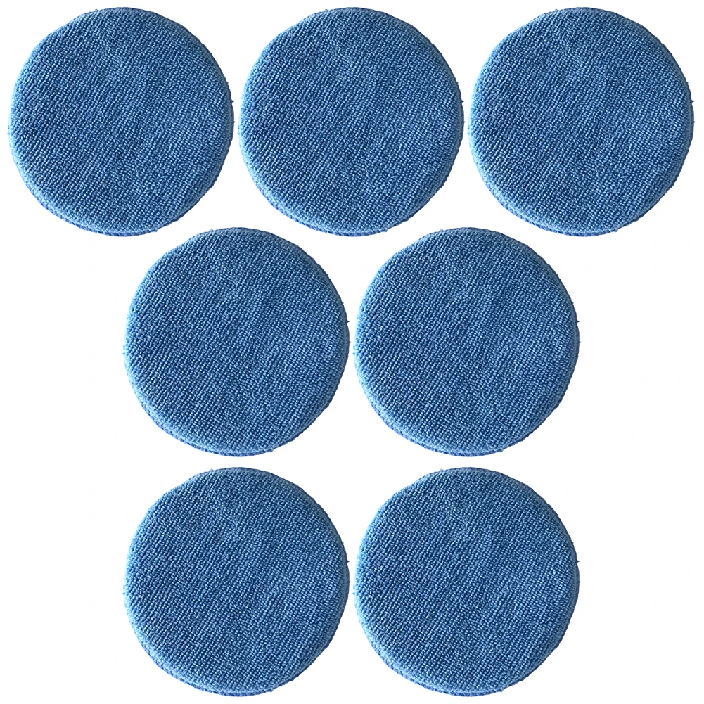 Efficient Wax Application Sponge Accessory 2.5CM Car Wax Applicator Effortless Maintenance High-Density Absorption