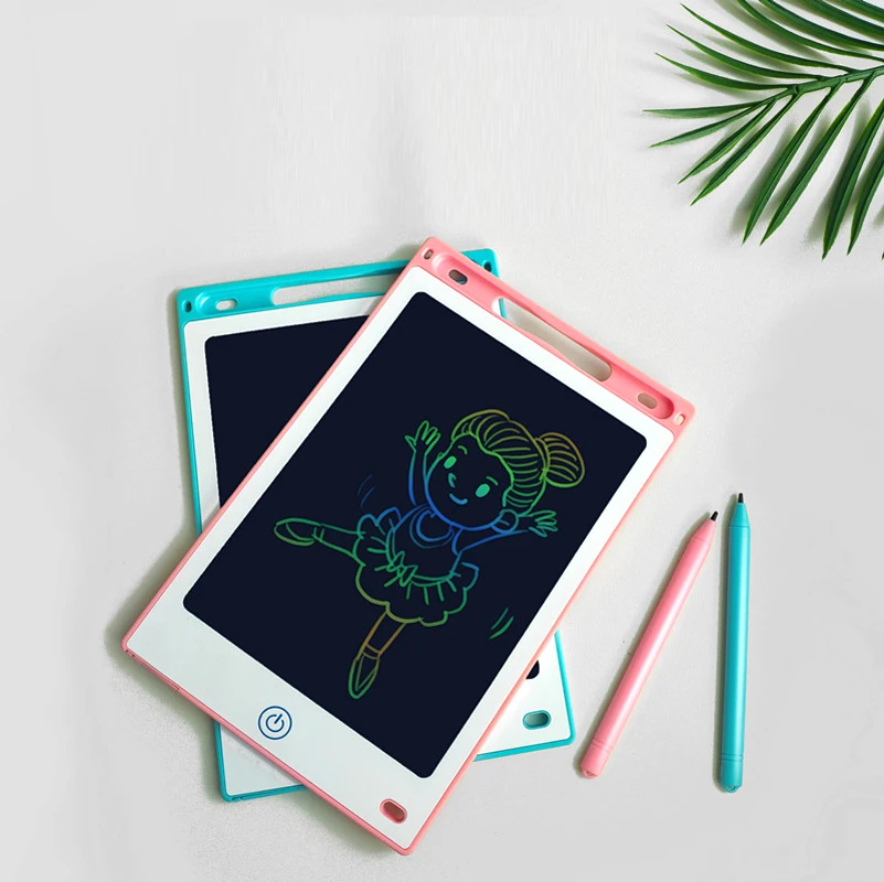 Toddler LCD Writing Tablet Doodle Board Large Screen Design Waterproof Glare-Free Kids Reusable Electronic Drawing Pad L12