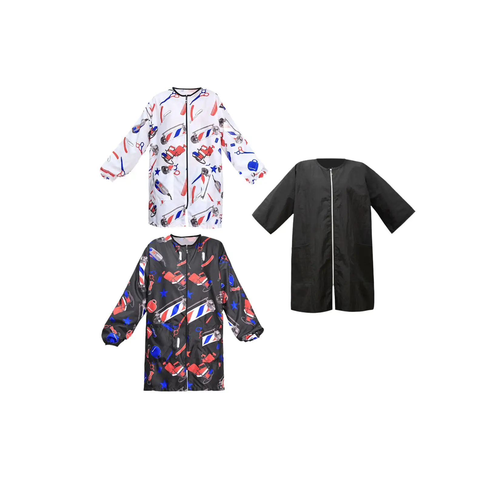 

Куртка для стрижки, спецодежда для ухода за домашними животными, фартук для парикмахера, стилиста, халат для красоты, стрижка волос, окраска, спа-салон