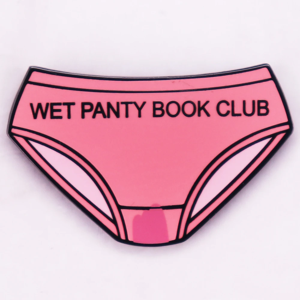 Wet Panty Book Club Badge Jewelry Gifts Accessories
