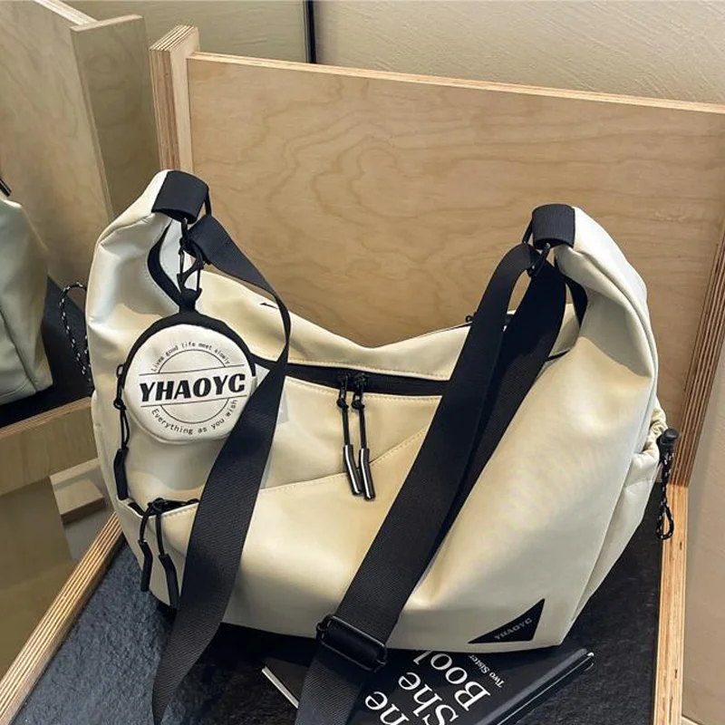 Große Kapazität Canvas Taschen Taschen Damen Neue Hunderte von lässigen einfachen Knödeltaschen Senior Sense Trend Umhängetasche