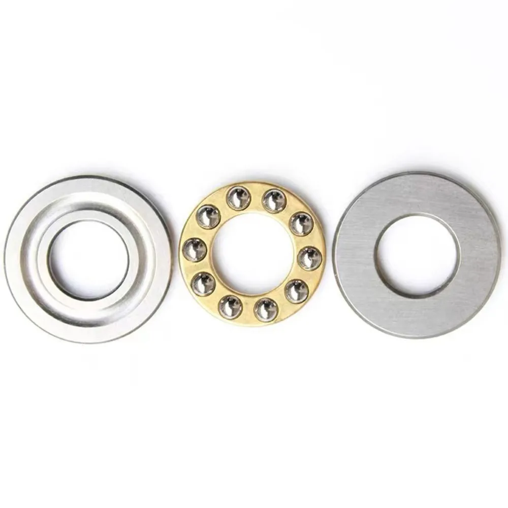 5PCS F2-6M F3-8M F5-10M F6-12M F8-16M F10-18M F12-21M F12-23M Mini 3-in-1 Plane Axial Ball Thrust Bearing