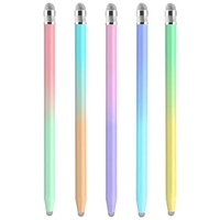 090F Gradients Color Styluses Pen Universal for Phone Tablet Touch Screens High Sensitivity Double Head Capacitive Pen