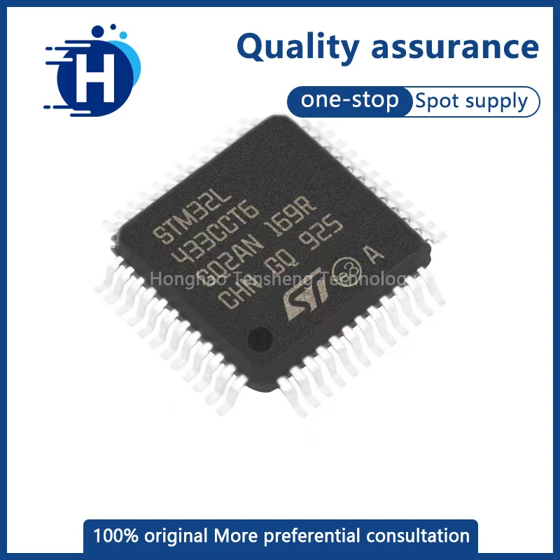 The new STM32L433CCT6 package LQFP-48 ARM microcontroller chip