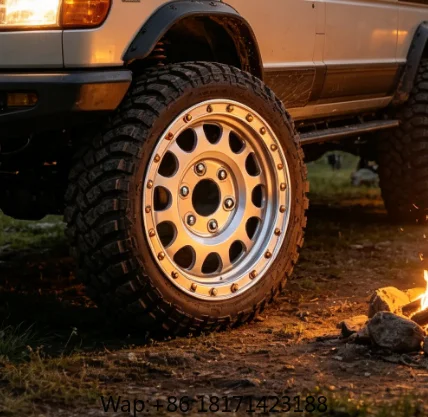 【Hot】New Classic Multi‑Hole Polished Silver Beadlock Forged Aluminum Alloy Offroad Wheel Rim Corrosion Resistant Aftermarket 25m