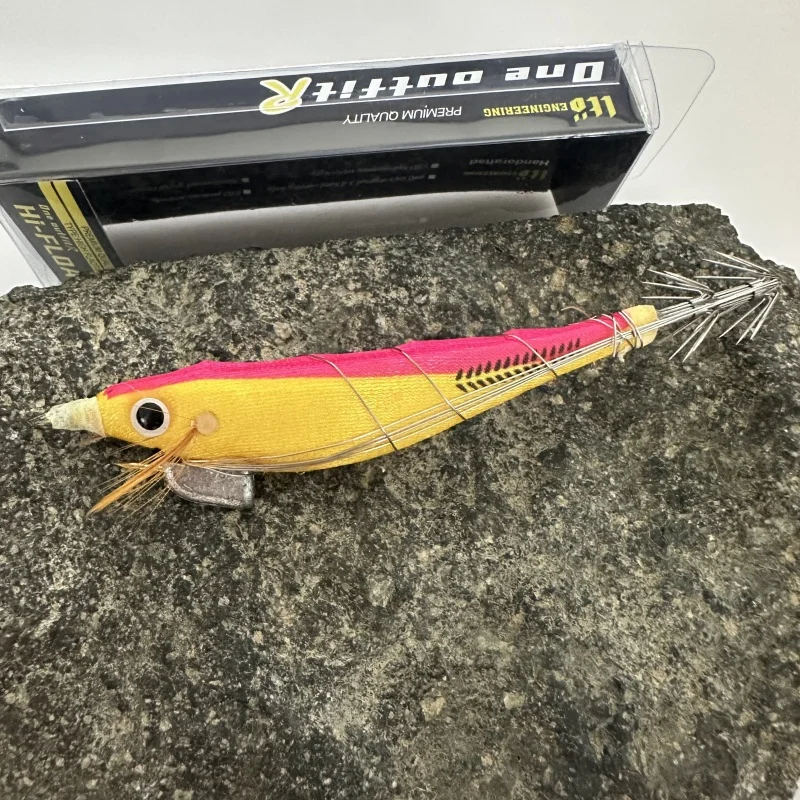 

Fluorescent fake shrimp lure 90mm 9.9g squid hook glow-in-the-dark wooden shrimp B178