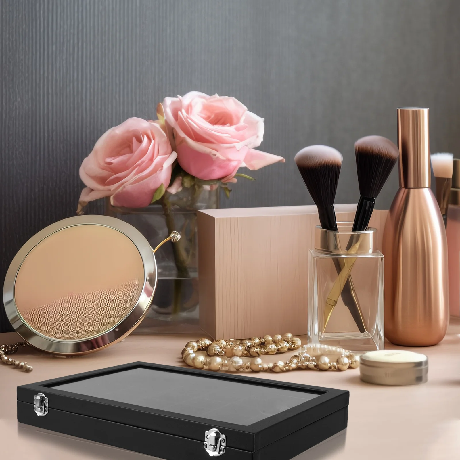 

Rock Collection Box Display Case For Jewelry Watch Storage Organizer Rock Display Boxes Collection Storage Case