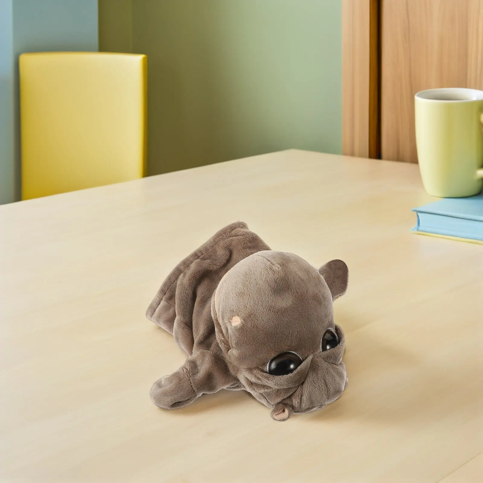 

Interactive Hippo Hand Puppet Realistic Animal Shaped Design Working Mouth for Pretend Play Storytelling Classroom Home Use Kids