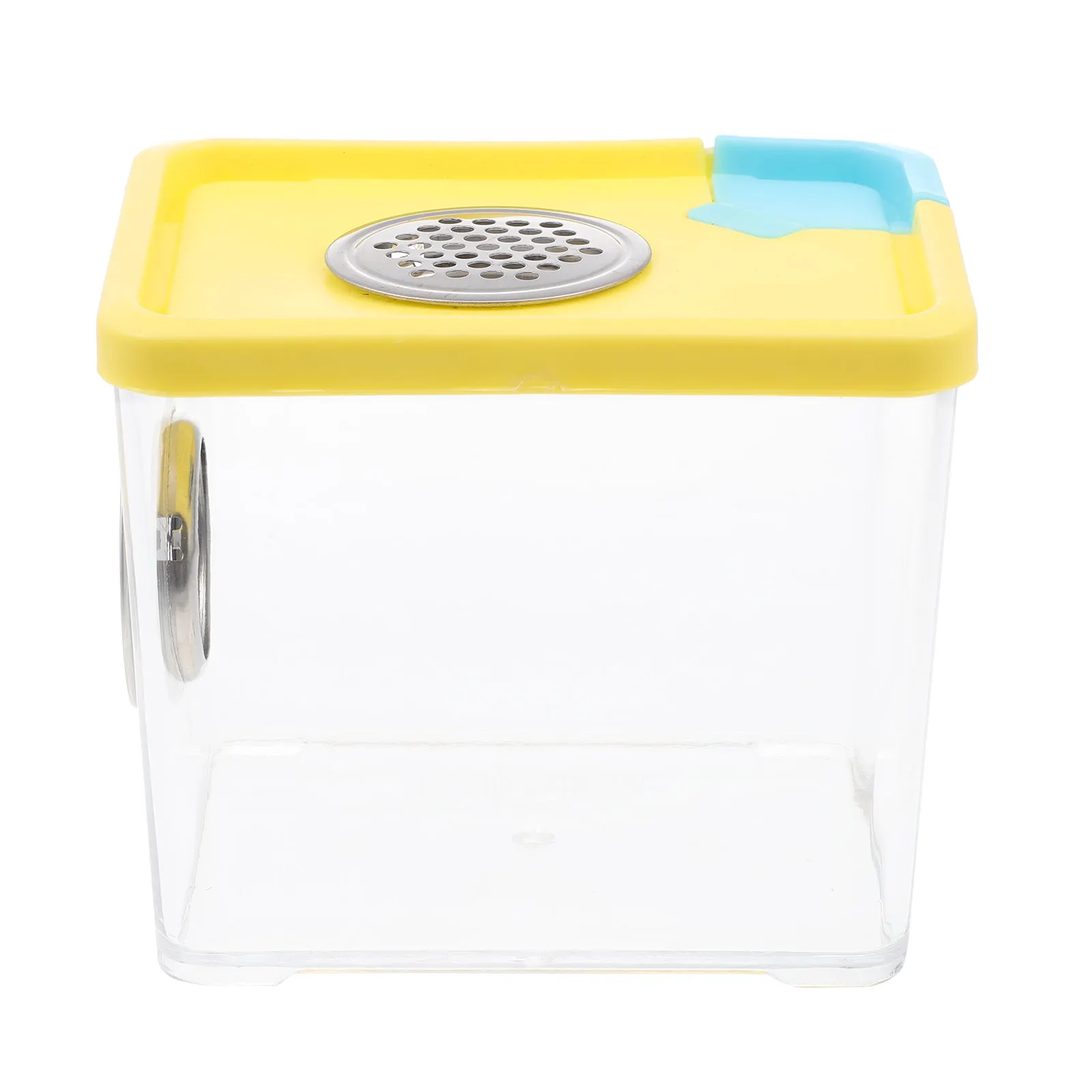 

Reptile Breeding Box Clear Compact Feeding Container for Tarantulas Lizards Frogs Hermit Crabs Snails Baby Tortoise Escape-Proof